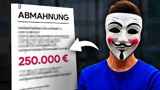 250.000€ Abmahnung von "Flo Pharell" bekommen (Bald vor Gericht?)