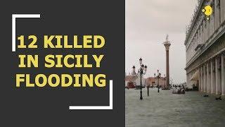 9 people from 2 families have been killed in Sicily flooding