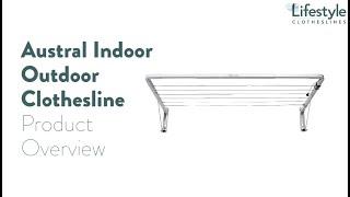 Austral Indoor Outdoor Clothesline Product Overview - Lifestyle Clotheslines