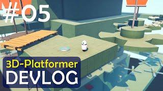 How I created platforming challenges for the Temple-Level | 3D Platformer made in Unity