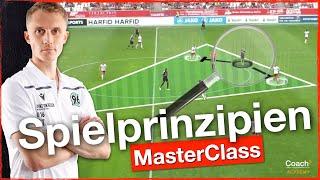 Lerne Fußball-Spielprinzipien - Unser Online Trainerkurs I Coach² - Masterclass