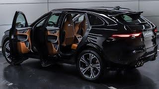 2024 Black Jaguar F-Pace SVR - Luxury SUV in Detail