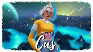 История Лу из 2070 года| The Sims 4 CAS| Часть 1