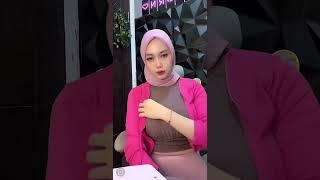 Live hijab rajut berdiri | ig@yasminvelya