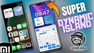 Custom Theme With Super Dynamic Island On Xiaomi Devices | I Love Miui