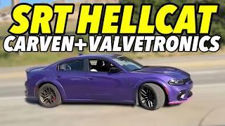 2023 Dodge Charger Hellcat Exhaust Sound w/ Valvetronic Muffler & Carven R-Series!