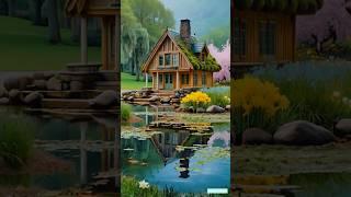 Cozy Wooden Cabin by the Lake – Where Time Slows Down ️