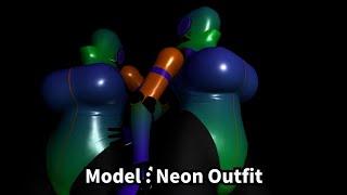 Neon Outfit No save No medkits Challenge & Endless Arena│ Haydee mod Gameplay