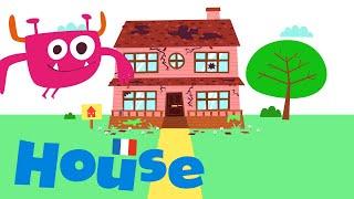 Rooms in the House in French  - Learn French