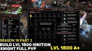 IGNITION KNIGHT BUILD 1500 COMPLETO (PVP) - MU ONLINE SEASON 19 PART 2 