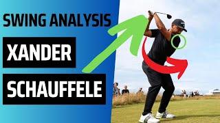 Xander Schauffele Swing Analysis Slow Motion The Open Champion