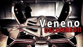 $4 MILLION LAMBORGHINI VENENO DELIVERED!!