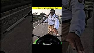 kawasaki zx10r vs police road rage full system exhaust sound #rider #police #z900 #zx6r #zx4rr #vlog