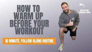 How To Warm Up Before Your Workout For Joint Pain and Arthritis | 10 Minute Warm Up Exercises