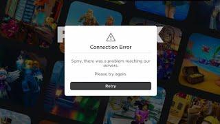 Fix Roblox connection error 2024 | why is Roblox not working 2024 | connection error Roblox