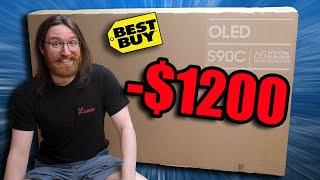 Would You Buy This Suspiciously Cheap OLED TV From Best Buy Shady Underbelly?