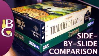 Hansa AKA Traders of the Air — Side-by-Slide Board Game Comparison 