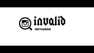 Решение проблемы Invalid | socialkit, instaplus, tooligram, instatool, instasoft