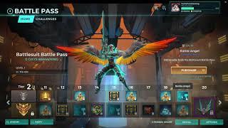 Paladins Patch 2.1 Battle Pass 4 All Items, All Levels, Free and Paid Path