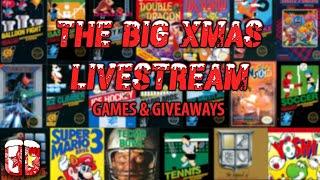 The Big Xmas Livestream | Games & Giveaways | SwitchStars Gets Merry!