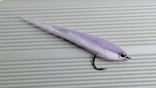 Tying a Juvenile Mullet Fly pattern for European Sea Bass. Easy tie and very effective!! ASMR.