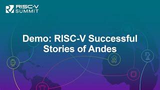 Demo: RISC-V Successful Stories of Andes