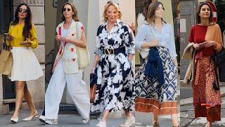 Milan Summer Fashion 2025 | Street Style in 25°C Weather | What to Wear in Milan This June ️️