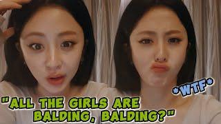 YUNJIN had a funny reaction when FEARNOTs teased her ft. revelation about her childhood with RACHEL