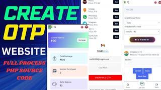 CREATE OWN OTP WEBSITE SOURCE CODE : COMPLETE SETUP.