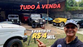 PREÇOS NA TELA, JEEPS, RURAL, F 75, OPALA. #vendadecarro #carrosantigos #carrosavenda