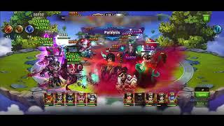 Hero Wars Mobile - Chaos and Eternity team vs Satori and Amira team