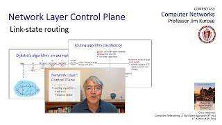 5.2 Routing algorithms: link state routing