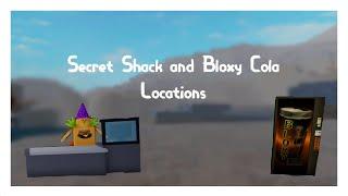 Refinery Caves Bloxy Cola and Secret Shack location