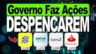 AGORA FERROU DE VEZ! BOLSA CAINDO FORTE | PACOTE FISCAL NÃO AGRADOU!