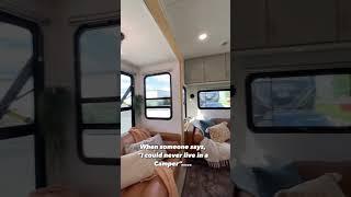 RV Remodel Transformation into a Home  #renovation #rvlife #camper #tinyhouse #rv #decor