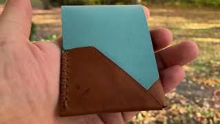 Open Sea Leather Co. Houbei Mini Kangaroo Leather Wallet | Men’s EDC