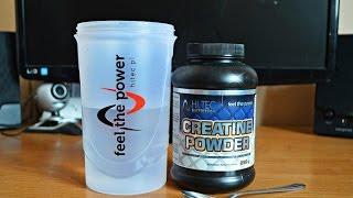CREATINE POWDER rozpuszczalność HI TEC NUTRITION