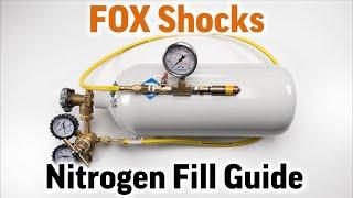 Nitrogen Fill Station guide for beginners. Works for FOX Rockshox & other mountain bike rear shocks