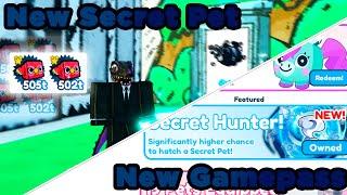 Buying and Testing the NEW Gamepass! (Secret Hunter) - Pet Simulator X