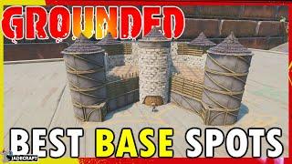 GROUNDED Best Base Locations - Upper Yard Resources, Bugs And Story Plus Lower Yard Spot Tips