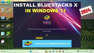 How to Download and Install BlueStacks X on Windows 11 in 2024