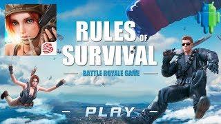 RULES OF SURVIVAL на Android/iOS GamePlay HD