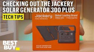 Unboxing the Jackery Solar Generator 300 Plus – Tech Tips from Best Buy