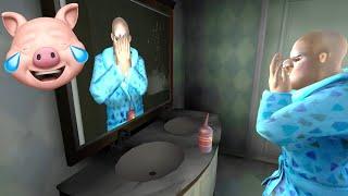 SHE BALD NOW!! | Scary Teacher 3D (Hello Neighbor's Sister)