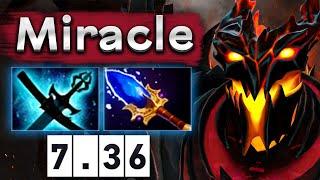 Магический СФ от Миракла. Раздал как в лучшие годы! - Miracle Shadow Fiend 7.36 DOTA 2