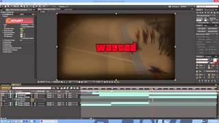 Adding the "Wasted" effect with After Effects