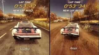 FlatOut 2 split screen