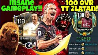 The current best Striker in FIFA mobile 20? *Insane Gameplay!* Review on 100overall TT Zlatan Ibra