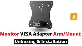 Monitor VESA Adapter Arm/Mount Compatible with HP Pavilion  24F   - 25F  - 27F ETC