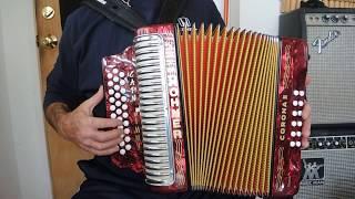 Zydeco on a Triple-Row GCF Diatonic Button Accordion - Basics Pt. 1